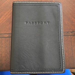 Authentic Coach Passport Holder